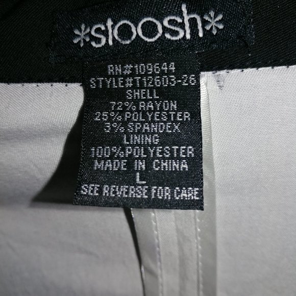 Stoosh: White & Black One-Button Blazer - Juniors Size Large - NWT - Picture 5 of 6